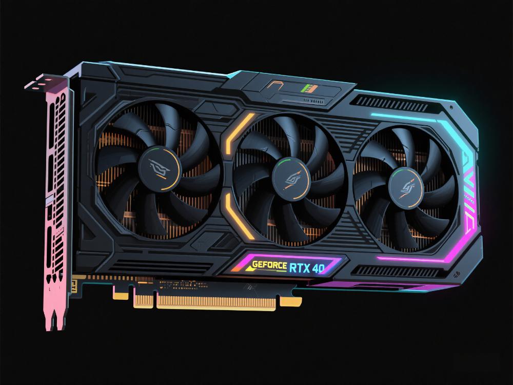 GeForce RTX 40系列显卡插画