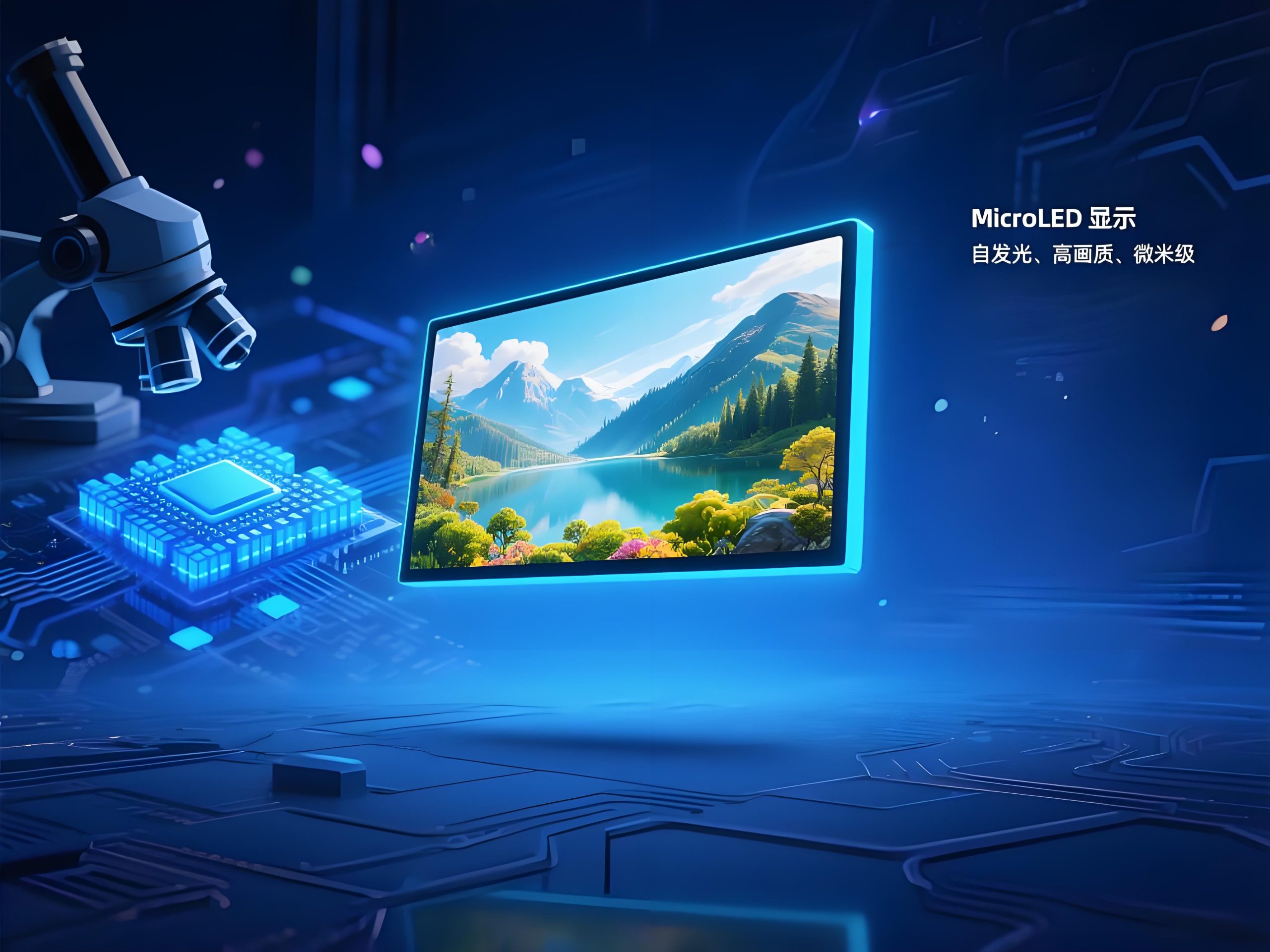 MicroLED 概念：具有多项性能优势的自发光显示技术